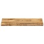 Solid mango wood natural edge table top 100x40x3.8 cm by , Table tops - Ref: Foro24-370684, Price: 61,66 €, Discount: %