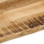 Solid mango wood natural edge table top 80x60x3.8 cm by , Table tops - Ref: Foro24-370692, Price: 64,59 €, Discount: %