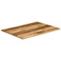 Tablero de mesa borde natural madera maciza mango 90x80x3,8 cm de , Tableros para mesas - Ref: Foro24-370699, Precio: 106,30 ...