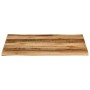 Tablero de mesa borde natural madera maciza mango 90x80x3,8 cm de , Tableros para mesas - Ref: Foro24-370699, Precio: 106,30 ...