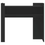 Black engineered wood console table 100x35x90 cm by , Side tables - Ref: Foro24-848466, Price: 69,41 €, Discount: %