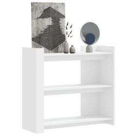 Mesa consola de madera de ingeniería blanca 100x35x90 cm de , Mesas auxiliares - Ref: Foro24-848472, Precio: 88,99 €, Descuen...