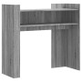 Mesa consola de madera de ingeniería gris Sonoma 100x35x90 cm de , Mesas auxiliares - Ref: Foro24-848470, Precio: 76,99 €, De...