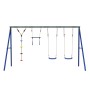 Juego de columpios con columpios, trapecio y cuerda de discos de , Columpios y estructuras de juegos - Ref: Foro24-3283612, P...