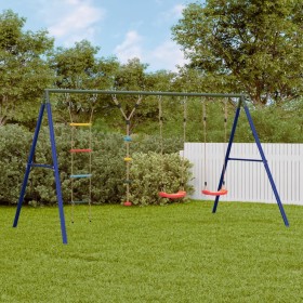 Swing set with swings, ladder, and rope disc. by , Swings and play structures - Ref: Foro24-3283627, Price: 151,99 €, Discoun...