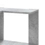 Corner shelf 3 levels gray wood concrete 50x50x102 cm by , Bookcases and shelves - Ref: Foro24-852594, Price: 58,81 €, Discou...