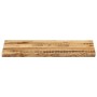 Solid mango wood natural edge table top 90x40x2.5 cm by , Table tops - Ref: Foro24-370659, Price: 46,57 €, Discount: %