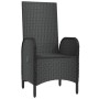 Garden chairs 2 units black synthetic rattan by vidaXL, Garden chairs - Ref: Foro24-310561, Price: 302,20 €, Discount: %