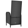 Garden chairs 2 units black synthetic rattan by vidaXL, Garden chairs - Ref: Foro24-310561, Price: 302,20 €, Discount: %