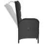 Garden chairs 2 units black synthetic rattan by vidaXL, Garden chairs - Ref: Foro24-310561, Price: 302,20 €, Discount: %