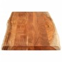 Tablero de mesa rectangular borde natural acacia 140x60x2,5 cm de , Tableros para mesas - Ref: Foro24-370625, Precio: 130,62 ...