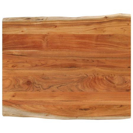 Rectangular tabletop with natural acacia edge 90x80x2.5 cm by , Table tops - Ref: Foro24-370627, Price: 90,15 €, Discount: %