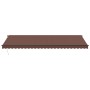 Automatic retractable brown awning 600x350 cm by , Awnings - Ref: Foro24-3215417, Price: 760,99 €, Discount: %