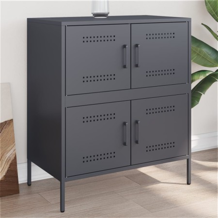 Anthracite gray steel sideboard 68x39x79 cm by , Sideboards - Ref: Foro24-842954, Price: 139,33 €, Discount: %