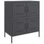 Anthracite gray steel sideboard 68x39x79 cm by , Sideboards - Ref: Foro24-842954, Price: 139,33 €, Discount: %