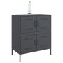 Anthracite gray steel sideboard 68x39x79 cm by , Sideboards - Ref: Foro24-842954, Price: 139,33 €, Discount: %