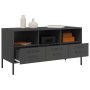 Mueble para TV acero laminado en frío negro 100,5x39x50,5 cm de , Muebles TV - Ref: Foro24-843036, Precio: 193,99 €, Descuent...