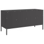 Mueble para TV acero laminado en frío negro 100,5x39x50,5 cm de , Muebles TV - Ref: Foro24-843036, Precio: 145,85 €, Descuent...