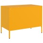 TV stand made of cold-rolled yellow mustard steel, measuring 68x39x50.5 cm. by , TV Furniture - Ref: Foro24-843048, Price: 12...