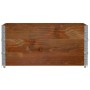 Jardinera de madera maciza de pino marrón 120x80 cm de , Maceteros y jardineras - Ref: Foro24-3295426, Precio: 96,24 €, Descu...