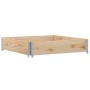 Solid pine wood planter 100x100 cm by , Pots and planters - Ref: Foro24-3295395, Price: 40,63 €, Discount: %