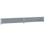 Solid gray pine wood planter 100x100 cm by , Pots and planters - Ref: Foro24-3295397, Price: 40,11 €, Discount: %