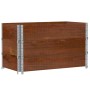 Jardinera de madera maciza de pino marrón 100x50 cm de , Maceteros y jardineras - Ref: Foro24-3295430, Precio: 84,24 €, Descu...