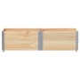 Solid pine wood planter 150x50 cm by , Pots and planters - Ref: Foro24-3295407, Price: 72,22 €, Discount: %