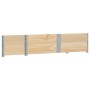 Solid pine wood planter 150x50 cm by , Pots and planters - Ref: Foro24-3295407, Price: 72,22 €, Discount: %