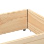 Solid pine wood planter 150x50 cm by , Pots and planters - Ref: Foro24-3295407, Price: 72,22 €, Discount: %