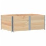 Solid pine wood planter 150x100 cm by , Pots and planters - Ref: Foro24-3295439, Price: 125,72 €, Discount: %