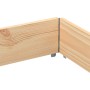 Solid pine wood planter 150x100 cm by , Pots and planters - Ref: Foro24-3295439, Price: 125,72 €, Discount: %