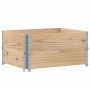 Massive Holzblumenkasten aus Kiefer 80x60 cm von , Töpfe und Pflanzgefäße - Ref: Foro24-3295839, Preis: 50,90 €, Rabatt: %