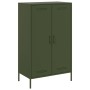 Olive green steel sideboard 68x39x113 cm by , Sideboards - Ref: Foro24-842968, Price: 185,52 €, Discount: %