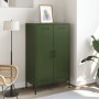 Olive green steel sideboard 68x39x113 cm by , Sideboards - Ref: Foro24-842968, Price: 185,52 €, Discount: %