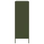 Olive green steel sideboard 68x39x113 cm by , Sideboards - Ref: Foro24-842968, Price: 185,52 €, Discount: %