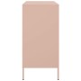 Aparador de acero rosa 68x39x79 cm de , Aparadores - Ref: Foro24-842977, Precio: 137,29 €, Descuento: %