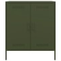 Aparador de acero verde oliva 68x39x79 cm de , Aparadores - Ref: Foro24-842980, Precio: 141,67 €, Descuento: %