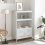 White steel sideboard 68x39x113 cm by , Sideboards - Ref: Foro24-842975, Price: 214,99 €, Discount: %