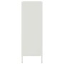 Aparador de acero blanco 68x39x113 cm de , Aparadores - Ref: Foro24-842975, Precio: 214,99 €, Descuento: %