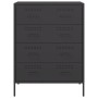 Black steel sideboard 68x39x89 cm by , Sideboards - Ref: Foro24-842982, Price: 246,99 €, Discount: %