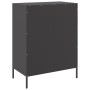 Black steel sideboard 68x39x89 cm by , Sideboards - Ref: Foro24-842982, Price: 246,99 €, Discount: %