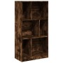 Engineered wood smoked oak bookshelf 57x28.5x107.5 cm by , Bookcases and shelves - Ref: Foro24-848007, Price: 63,61 €, Discou...