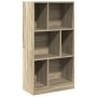 Estantería madera de ingeniería roble Sonoma 57x28,5x107,5 cm de , Librerías y estanterías - Ref: Foro24-848005, Precio: 63,9...