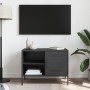 TV stand black steel 68x39x50.5 cm by , TV Furniture - Ref: Foro24-842994, Price: 90,83 €, Discount: %