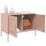 Muebles de TV 2 piezas acero rosa 68x39x50,5 cm de , Muebles TV - Ref: Foro24-842937, Precio: 179,29 €, Descuento: %