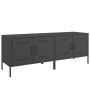 Muebles de TV 2 piezas acero negro 68x39x50,5 cm de , Muebles TV - Ref: Foro24-842935, Precio: 168,69 €, Descuento: %