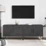 Muebles de TV 2 piezas acero negro 68x39x50,5 cm de , Muebles TV - Ref: Foro24-842935, Precio: 168,69 €, Descuento: %