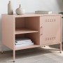 TV-Möbel aus rosa Stahl, 68x39x50,5 cm. von , TV-Möbel - Ref: Foro24-842996, Preis: 95,88 €, Rabatt: %