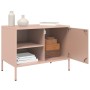 Mueble de TV acero rosa 68x39x50,5 cm de , Muebles TV - Ref: Foro24-842996, Precio: 95,88 €, Descuento: %